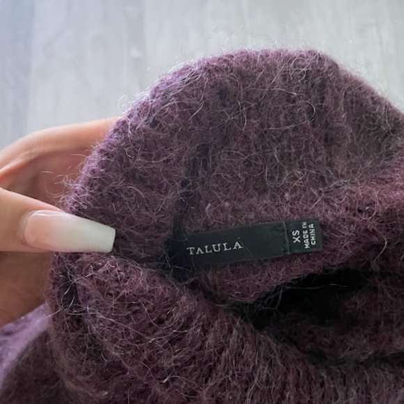 Talula Wool Cropped Turtleneck - Picture 3 of 3